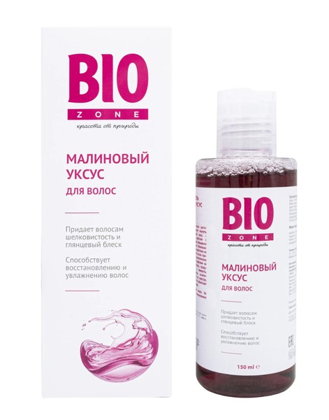 BIOZONE/БИОЗОН СРЕДСТВО Д/ВОЛОС МАЛИНОВЫЙ УКСУС БЛЕСК/ГЛАДКОСТЬ/ВОССТАНОВЛЕНИЕ СРЕДСТВО ДЛЯ ВОЛОС 150 МЛ №1
