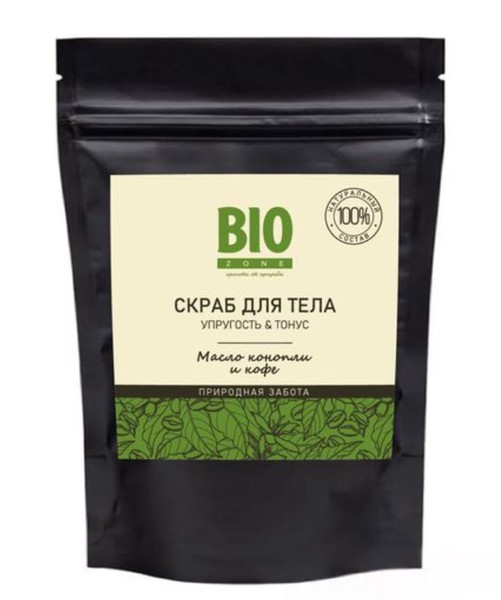 BIOZONE/БИОЗОН СКРАБ Д/ТЕЛА МАСЛО КОНОПЛИ/КОФЕ СКРАБ ДЛЯ ТЕЛА  150 Г №1