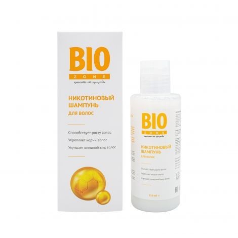 BIOZONE/БИОЗОН ШАМПУНЬ Д/РОСТА ВОЛОС НИКОТИНОВЫЙ ШАМПУНЬ ДЛЯ ВОЛОС  150 МЛ №1
