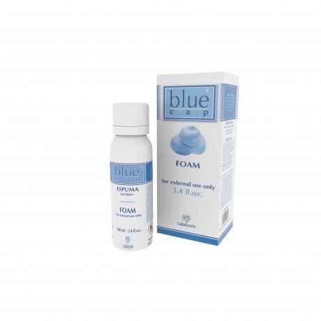 BLUE CAP ПЕНА ДЛЯ СУХОЙ И ЧУВСТВИТЕЛЬНОЙ КОЖИ УВЛАЖНЯЮЩАЯ И ПИТАЮЩАЯ КОСМЕТИЧЕСКАЯ ПЕНА 100 МЛ №1