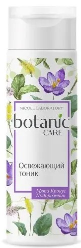 BOTANIC CARE ТОНИК Д/ЛИЦА ОСВЕЖАЮЩИЙ МЯТА/КРОКУС/ПОДОРОЖНИК ТОНИК ДЛЯ ЛИЦА 200 МЛ №1