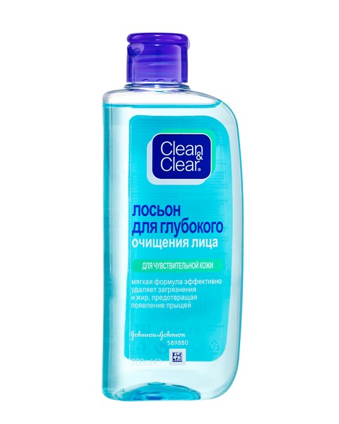 CLEAN&CLEAR ЛОСЬОН Д/ЧУВСТВИТ КОЖИ КОСМЕТИЧЕСКИЙ ЛОСЬОН 200 МЛ №1