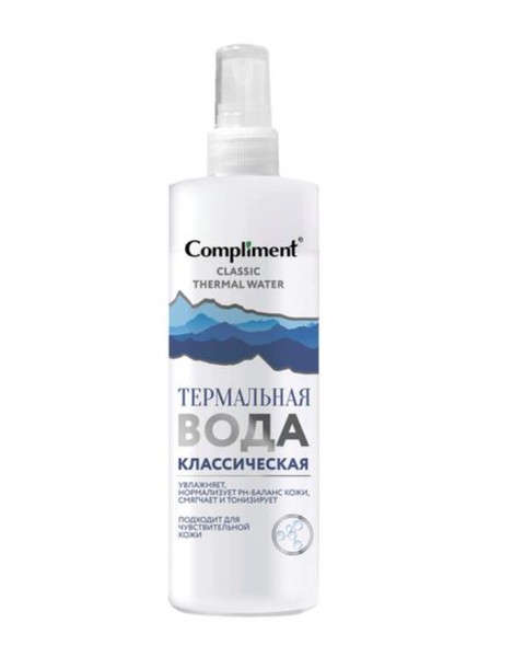 COMPLIMENT ТЕРМАЛЬНАЯ ВОДА Д/ЛИЦА КЛАССИЧЕСКАЯ ВОДА ТЕРМАЛЬНАЯ 200 МЛ №1