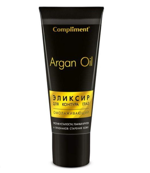 COMPLIMENT ARGAN OIL ЭЛИКСИР Д/КОНТУРА ГЛАЗ ОМОЛАЖ КОСМЕТИЧЕСКОЕ МАСЛО 25 МЛ №1
