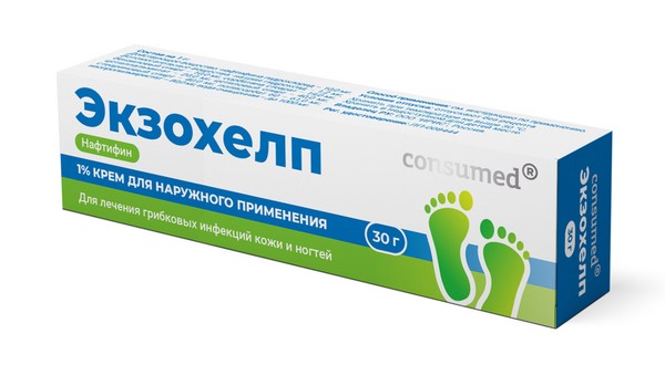 CONSUMED ЭКЗОХЕЛП КРЕМ ДЛЯ НАРУЖНОГО ПРИМЕНЕНИЯ  30 Г №1