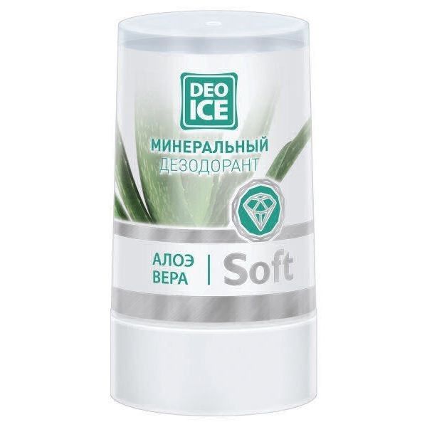 DEOICE SOFT ДЕЗОДОРАНТ МИНЕРАЛЬНЫЙ С ЭКСТРАКТОМ АЛОЭ ВЕРА ДЕЗОДОРАНТ 40 Г №1