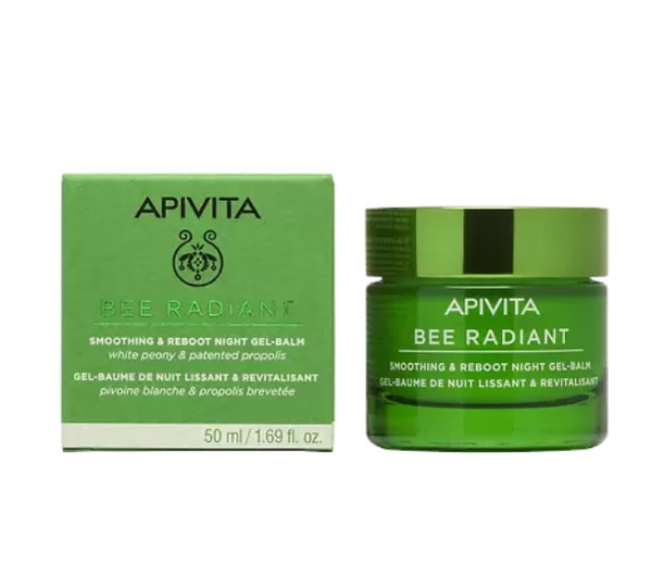 APIVITA BEE RADIANT ГЕЛЬ-БАЛЬЗАМ Д/ЛИЦА НОЧНОЙ РАЗГЛАЖ/ОБНОВЛЯЮЩ ГЕЛЬ-БАЛЬЗАМ  50 МЛ №1
