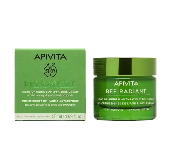 APIVITA BEE RADIANT ГЕЛЬ-КРЕМ Д/ЛИЦА ПРОТИВ ПРИЗНАКОВ СТАРЕНИЯ/УСТАЛОСТИ КОЖИ С ЛЕГКОЙ ТЕКСТУРОЙ ГЕЛЬ-КРЕМ  50 МЛ №1