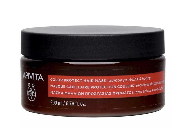 APIVITA COLOR PROTECT МАСКА Д/ОКРАШ ВОЛОС ПРОТЕИНЫ КИНОА МЕД МАСКА ДЛЯ ВОЛОС  200 МЛ №1