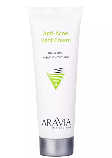ARAVIA PROFESSIONAL ANTI-ACNE КРЕМ-ГЕЛЬ Д/ЖИРНОЙ И ПРОБЛЕМ КОЖИ ЛЕГКИЙ КОРРЕКТИРУЮЩИЙ КРЕМ-ГЕЛЬ 50 МЛ №1