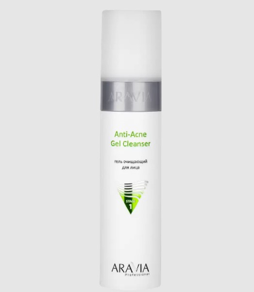 ARAVIA PROFESSIONAL ANTI-ACNE ГЕЛЬ ОЧИЩАЮЩИЙ Д/ЖИРНОЙ И ПРОБЛЕМНОЙ КОЖИ ГЕЛЬ ДЛЯ УМЫВАНИЯ 250 МЛ №1