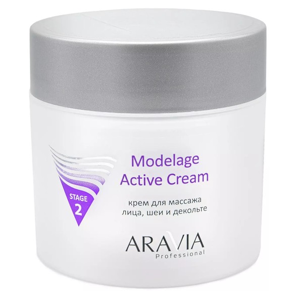 ARAVIA PROFESSIONAL КРЕМ Д/МАССАЖА ЛИЦА/ШЕИ/ДЕКОЛЬТЕ MODELAGE ACTIVE CREAM КОСМЕТИЧЕСКИЙ КРЕМ 300 МЛ №1