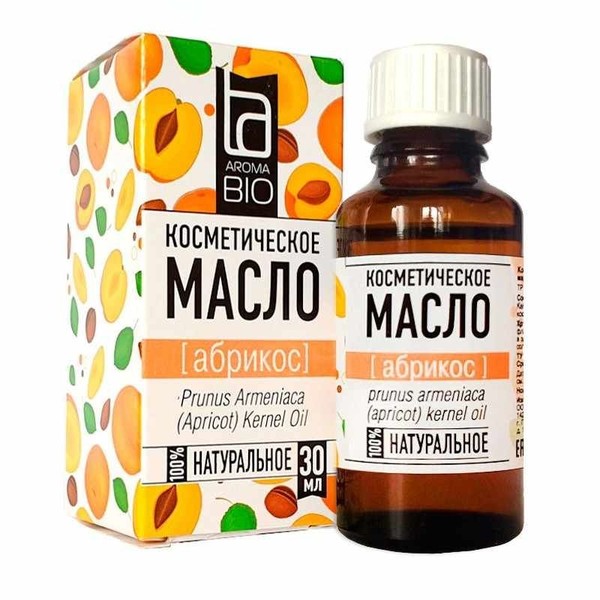 AROMABIO МАСЛО КОСМЕТИЧЕСКОЕ АБРИКОС КОСМЕТИЧЕСКОЕ МАСЛО 30 МЛ №1