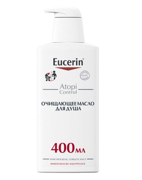 EUCERIN ATOPI CONTROL МАСЛО Д/ДУША ОЧИЩАЮЩЕЕ КОСМЕТИЧЕСКОЕ МАСЛО  400 МЛ №1