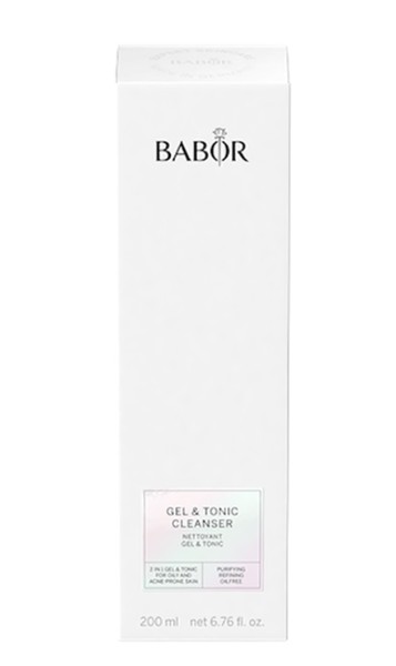 BABOR CLEANSING/БАБОР ОЧИЩЕНИЕ ГЕЛЬ-ТОНИК 2В1 ОЧИЩ Д/ЖИРНОЙ/КОМБИ КОЖИ КОСМЕТИЧЕСКИЙ ГЕЛЬ 200 МЛ №1