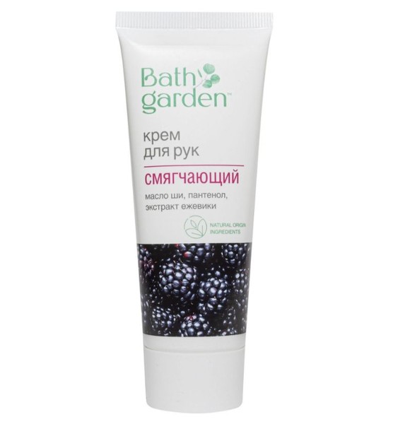 BATH GARDEN КРЕМ Д/РУК СМЯГЧАЮЩИЙ МАСЛО ШИ/ПАНТЕНОЛ/ЕЖЕВИКА КРЕМ ДЛЯ РУК 75 МЛ №1