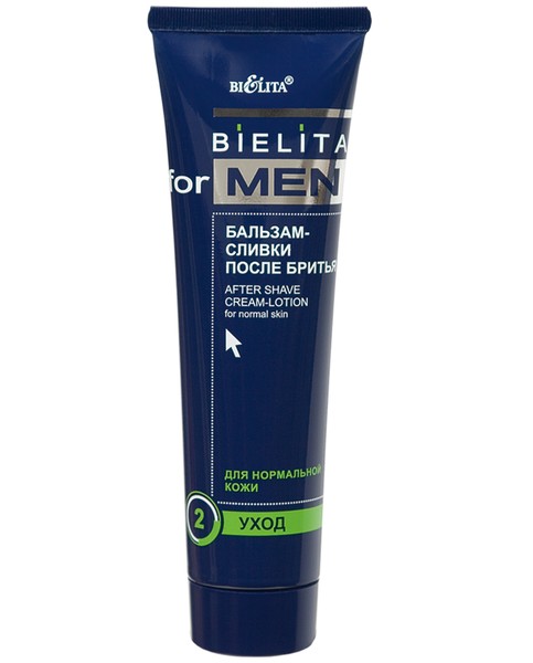 БЕЛИТА FOR MEN БАЛЬЗАМ-СЛИВКИ П/БРИТЬЯ Д/НОРМАЛЬНОЙ КОЖИ КОСМЕТИЧЕСКИЕ СЛИВКИ 100 МЛ №1