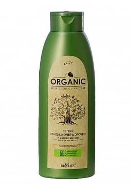 БЕЛИТА ORGANIC HAIR CARE КОНДИЦИОНЕР-МОЛОЧКО С ФИТОКЕРАТИНОМ КОСМЕТИЧЕСКИЙ КОНДИЦИОНЕР 500 МЛ №1