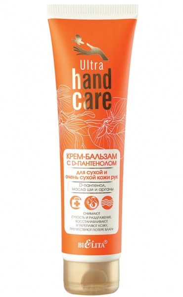 БЕЛИТА ULTRA HAND CARE КРЕМ-БАЛЬЗАМ Д/РУК С D ПАНТЕНОЛОМ Д/СУХОЙ/ОЧЕНЬ СУХОЙ КОЖИ КРЕМ-БАЛЬЗАМ 100 МЛ №1