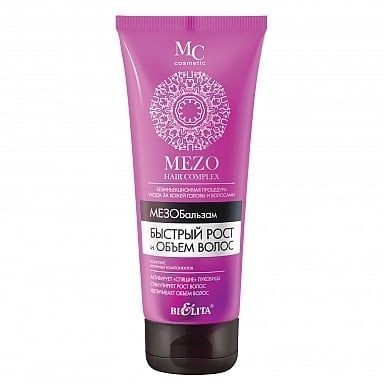 БЕЛИТА MEZO HAIR COMPLEX МЕЗОБАЛЬЗАМ Д/ВОЛОС БЫСТРЫЙ РОСТ/ОБЪЕМ БАЛЬЗАМ ДЛЯ ВОЛОС 200 МЛ №1