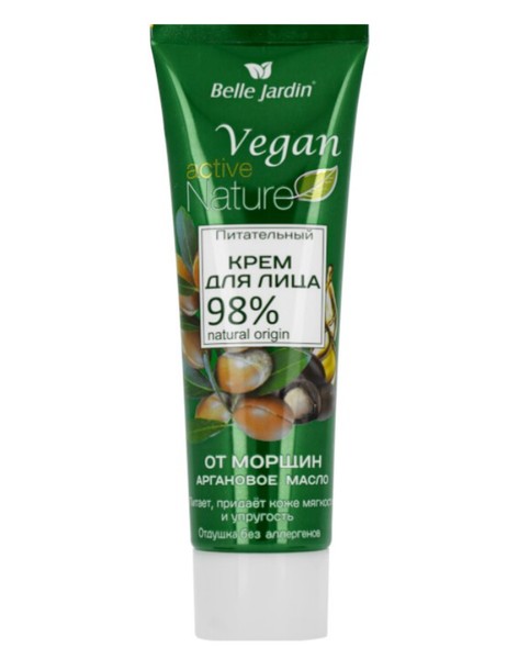 BELLE JARDIN ACTIVE NATURE VEGAN КРЕМ Д/ЛИЦА ОТ МОРЩИН+УПРУГОСТЬ АРГАНОВОЕ МАСЛО КРЕМ ДЛЯ ЛИЦА 85 МЛ №1