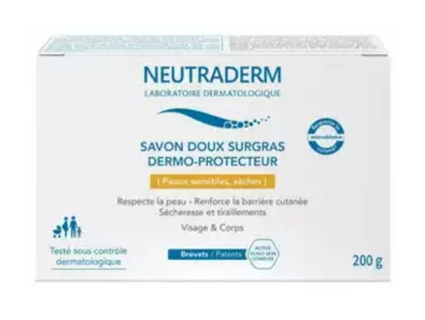 NEUTRADERM DERMO-PROTECT ЭКСТРА МЫЛО Д/ЛИЦА/ТЕЛА КОСМЕТИЧЕСКОЕ МЫЛО 200 Г №1
