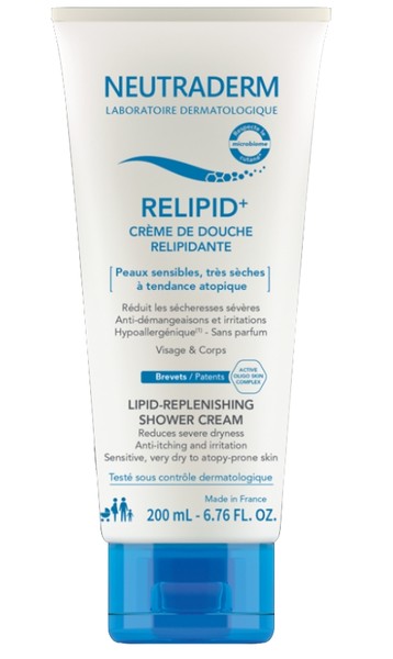 NEUTRADERM RELIPID+ КРЕМ-ГЕЛЬ Д/ДУША Д/ЛИЦА/ТЕЛА КРЕМ-ГЕЛЬ ДЛЯ ДУША 200 МЛ №1