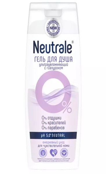 NEUTRALE ГЕЛЬ Д/ДУША УВЛАЖ ГИАЛУРОН ГЕЛЬ ДЛЯ ДУША 400 МЛ №1