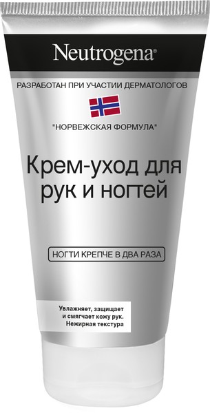 NEUTROGENA НОРВЕЖ ФОРМУЛА КРЕМ-УХОД Д/РУК И НОГТЕЙ КОСМЕТИЧЕСКИЙ КРЕМ 75 МЛ №1