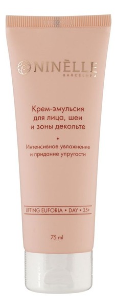NINELLE LIFTING EUFORIA 35+ КРЕМ-ЭМУЛЬСИЯ ДЛЯ ЛИЦА/ШЕИ И ЗОНЫ ДЕКОЛЬТЕ ДЕНЬ КРЕМ ДЛЯ ЛИЦА 75 МЛ №1