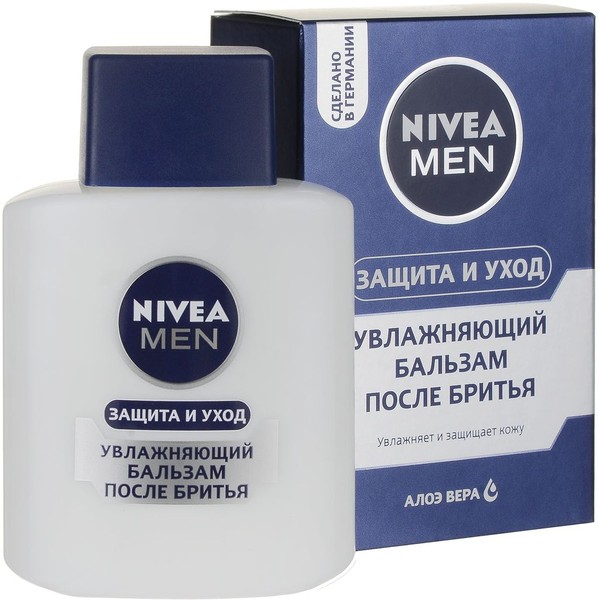 NIVEA MEN ЗАЩИТА И УХОД БАЛЬЗАМ П/БРИТЬЯ УВЛАЖНЯЮЩИЙ БАЛЬЗАМ ПОСЛЕ БРИТЬЯ 100 МЛ №1