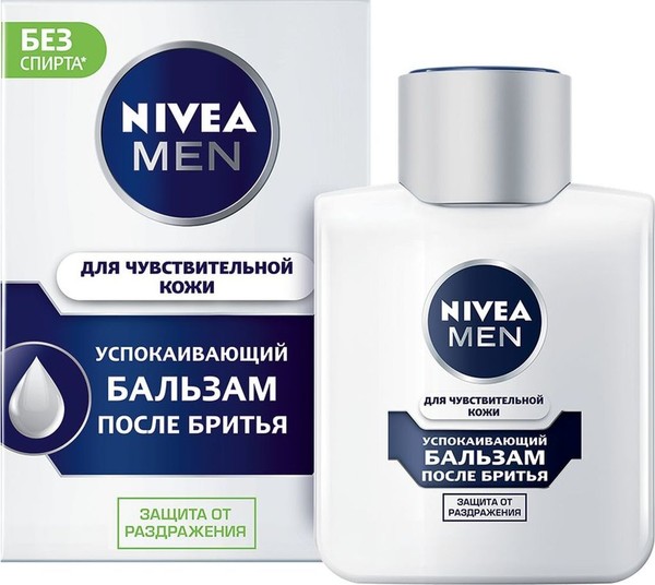 NIVEA MEN БАЛЬЗАМ П/БРИТЬЯ УСПОКАИВАЮЩИЙ БАЛЬЗАМ ПОСЛЕ БРИТЬЯ 100 МЛ №1