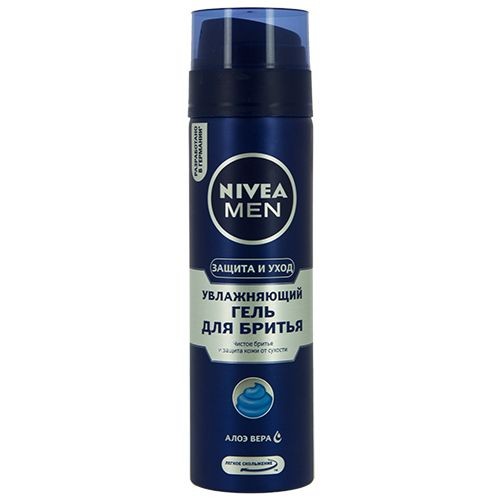 NIVEA MEN ЗАЩИТА И УХОД ГЕЛЬ Д/БРИТЬЯ УВЛАЖНЯЮЩИЙ ГЕЛЬ ДЛЯ БРИТЬЯ 200 МЛ №1