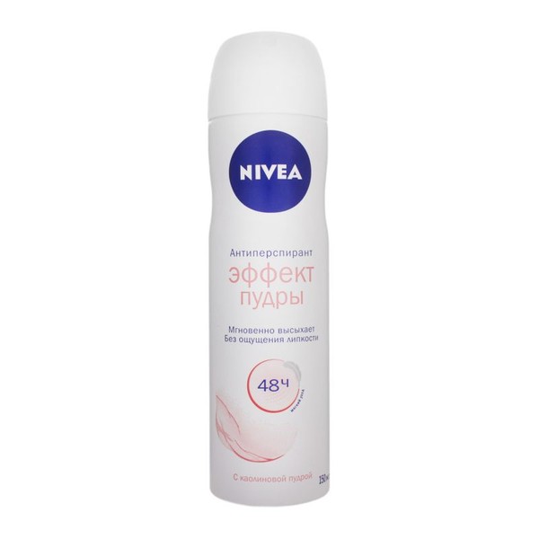 NIVEA ДЕЗОДОРАНТ-АНТИПЕРСПИРАНТ СПРЕЙ ЭФФЕКТ ПУДРЫ ДЕЗОДОРАНТ 150 МЛ №1