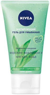 NIVEA ГЕЛЬ Д/УМЫВАНИЯ МАТИРУЮЩИЙ С МОРСКИМИ ВОДОРОСЛЯМИ ГЕЛЬ ДЛЯ УМЫВАНИЯ 150 МЛ №1