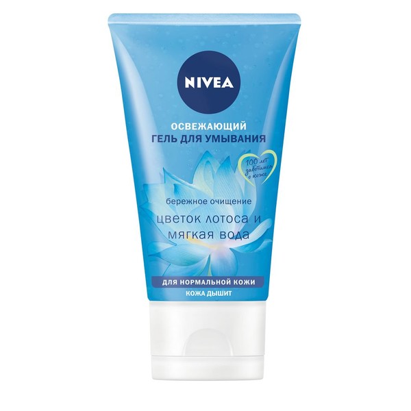 NIVEA ОСВЕЖАЮЩИЙ ГЕЛЬ Д/УМЫВАНИЯ Д/НОРМАЛЬНОЙ КОЖИ ГЕЛЬ ДЛЯ УМЫВАНИЯ 150 МЛ №1