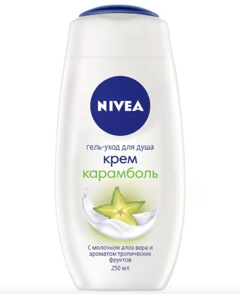 NIVEA ГЕЛЬ-УХОД Д/ДУША КРЕМ И КАРАМБОЛЬ ГЕЛЬ ДЛЯ ДУША 250 МЛ №1