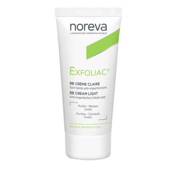 NOREVA EXFOLIAC BB КРЕМ ТОНАЛЬНЫЙ ДЛЯ ПРОБЛЕМНОЙ КОЖИ КРЕМ ТОНАЛЬНЫЙ  30 МЛ №1