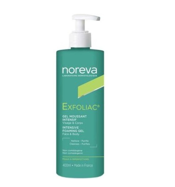 NOREVA EXFOLIAC ГЕЛЬ ОЧИЩАЮЩИЙ ПЕНЯЩИЙСЯ ГЕЛЬ  400 МЛ №1