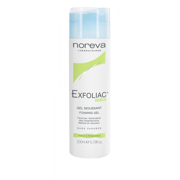 NOREVA EXFOLIAC ГЕЛЬ ОЧИЩАЮЩИЙ ПЕНЯЩИЙСЯ ГЕЛЬ  200 МЛ №1
