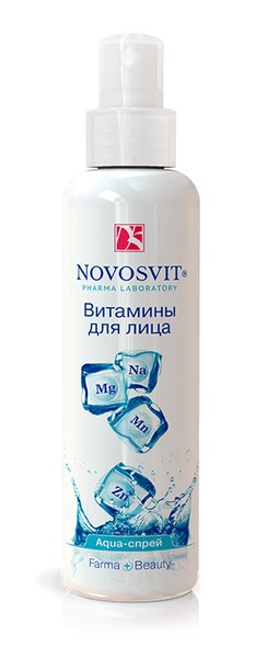 NOVOSVIT AQUA-СПРЕЙ ВИТАМИНЫ ДЛЯ ЛИЦА КОСМЕТИЧЕСКИЙ СПРЕЙ 190 МЛ №1