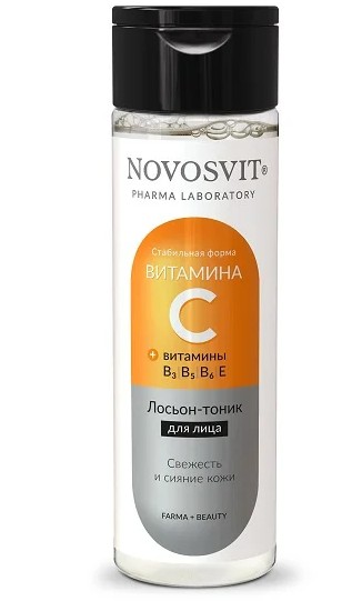 NOVOSVIT ЛОСЬОН-ТОНИК Д/ЛИЦА С ВИТАМИНОМ С ЛОСЬОН ДЛЯ ЛИЦА 200 МЛ №1
