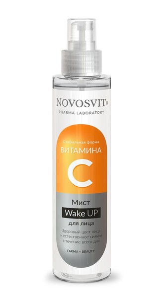 NOVOSVIT МИСТ Д/ЛИЦА WAKE UP КОСМЕТИЧЕСКАЯ ЖИДКОСТЬ 100 МЛ №1