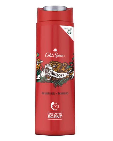 OLD SPICE ГЕЛЬ Д/ДУША+ШАМПУНЬ 2В1 BEARGLOVE ШАМПУНЬ 2 В 1 400 МЛ №1