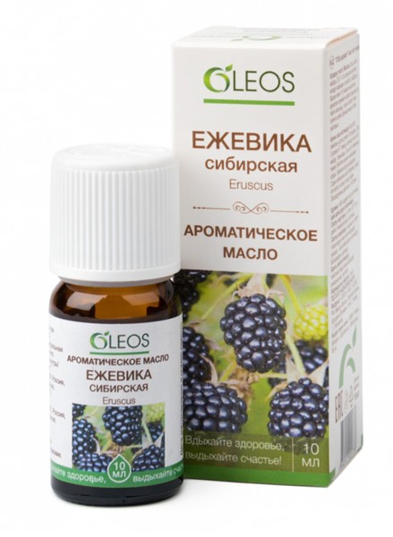 OLEOS АРОМАТИЧЕСКОЕ МАСЛО ЕЖЕВИКА СИБИРСКАЯ ЭФИРНОЕ МАСЛО  10 МЛ №1