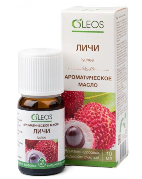 OLEOS АРОМАТИЧЕСКОЕ МАСЛО ЛИЧИ ЭФИРНОЕ МАСЛО  10 МЛ №1