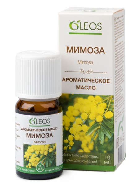 OLEOS АРОМАТИЧЕСКОЕ МАСЛО МИМОЗА ЭФИРНОЕ МАСЛО  10 МЛ №1