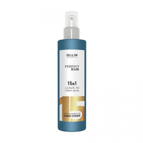 OLLIN PERFECT HAIR КРЕМ-СПРЕЙ МНОГОФУНКЦИОНАЛЬНЫЙ 15В1 НЕСМЫВАЕМЫЙ КОСМЕТИЧЕСКИЙ СПРЕЙ 250 МЛ №1