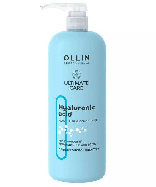 OLLIN ULTIMATE CARE КОНДИЦИОНЕР Д/ВОЛОС УВЛАЖНЯЮЩИЙ С ГИАЛУРОНОВОЙ КИСЛОТОЙ КОСМЕТИЧЕСКИЙ КОНДИЦИОНЕР 1000 МЛ №1