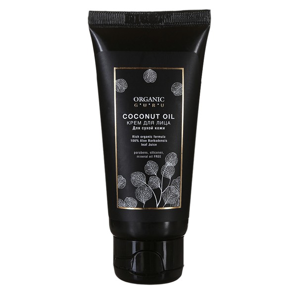 ORGANIC GURU КРЕМ Д/ЛИЦА МАСЛО КОКОСА КОСМЕТИЧЕСКИЙ КРЕМ 60 МЛ №1